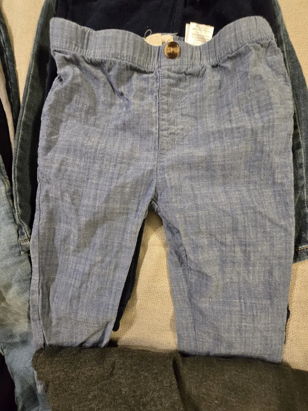 Toddler Boys Pants Lot 18M 24M Carter's OshKosh Baby B'gosh Champion Jeans Jogge